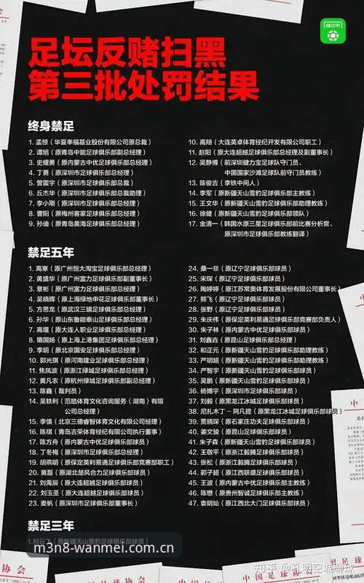 完美体育平台M3N8版本：中国足协第三批禁足名单深度评测